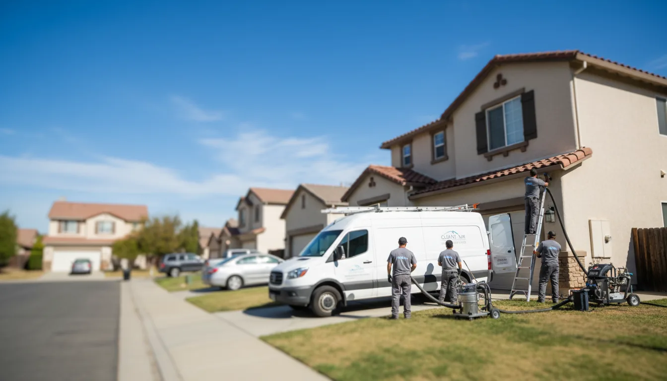 Air Duct Cleaning in Pointblank, TX near me